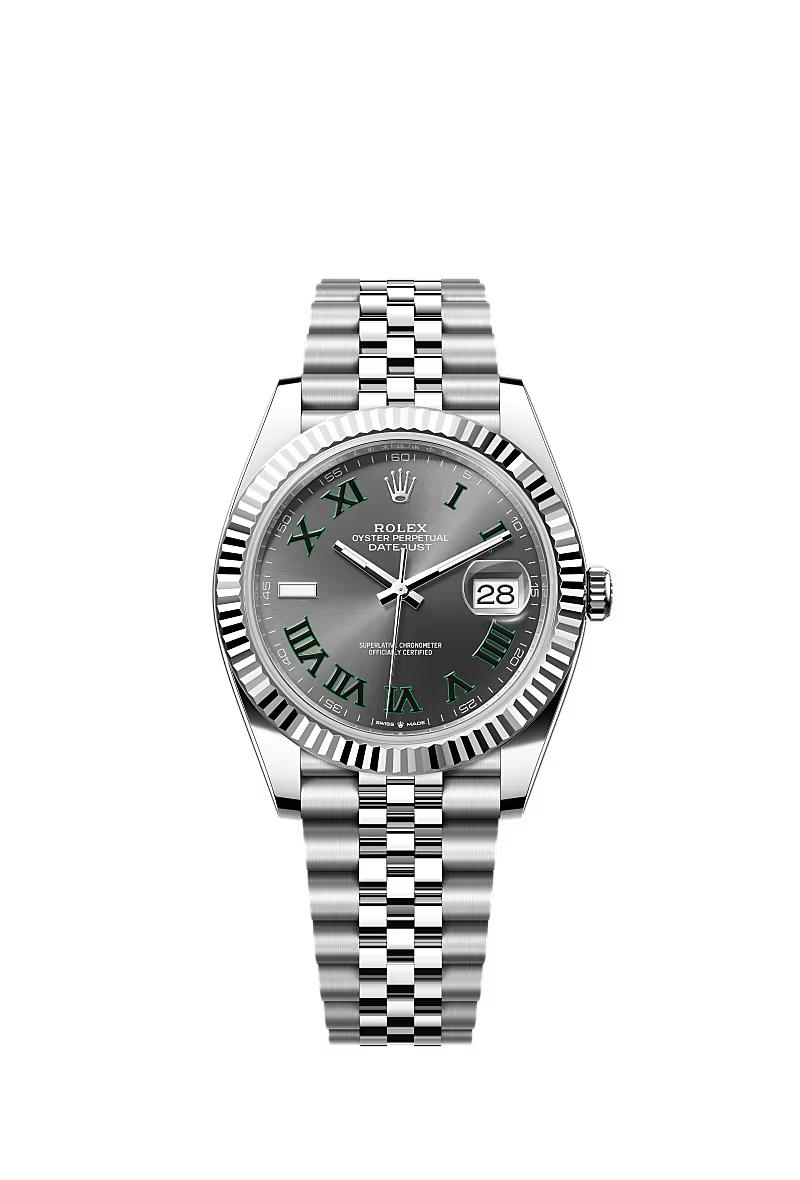 Rolex Datejust 41 Wimbledon dial