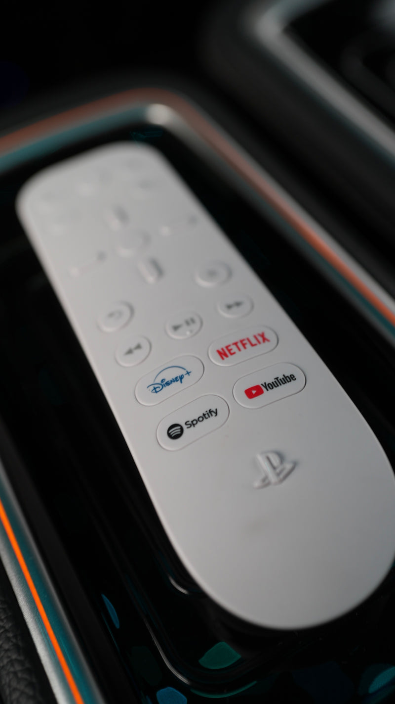 In-car entertainment remote