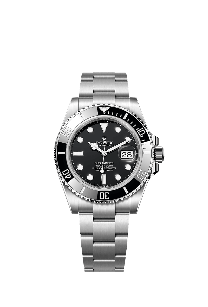 Rolex Submariner Date 126610LN steel black dial black bezel Oyster