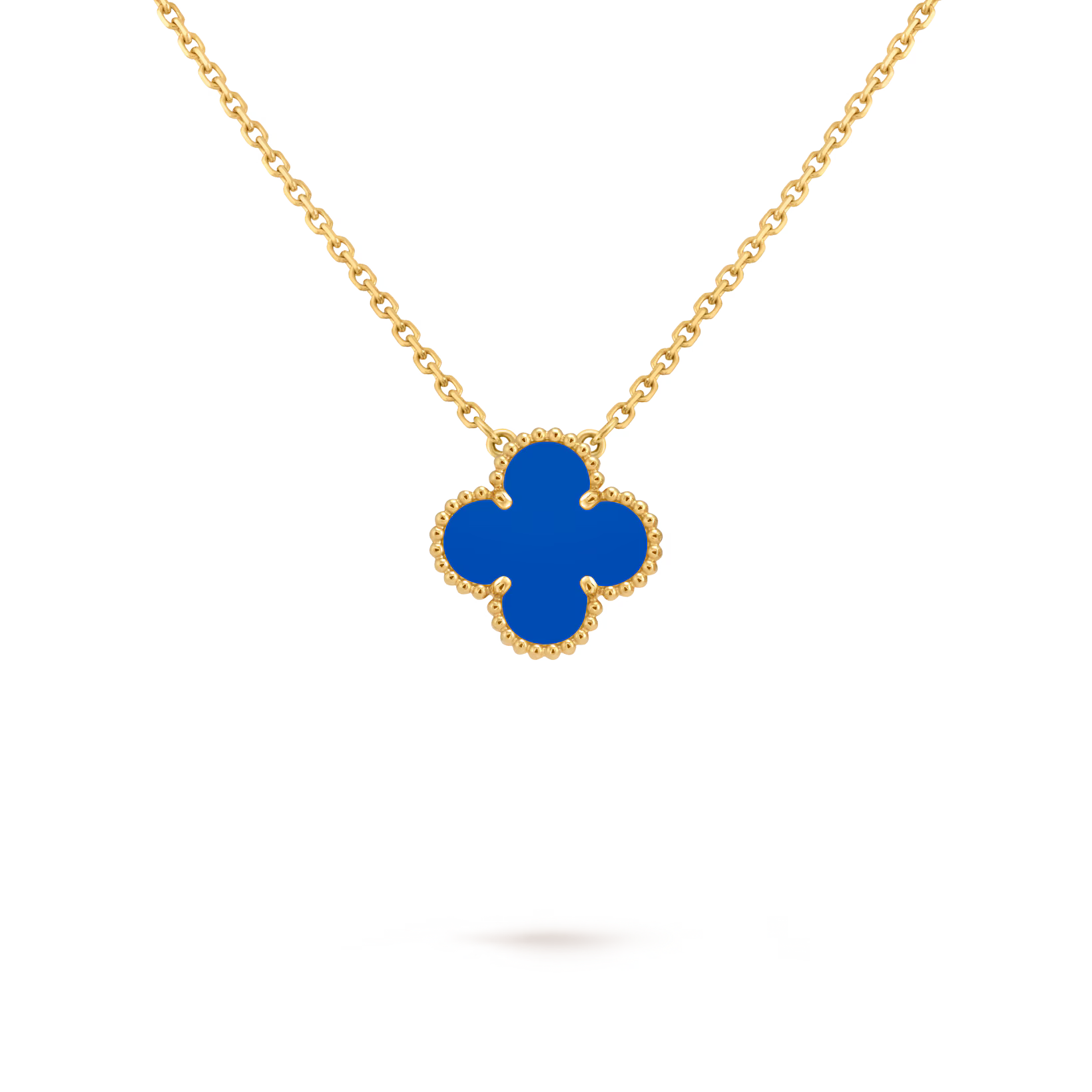 Single Motif Necklace Yellow Gold