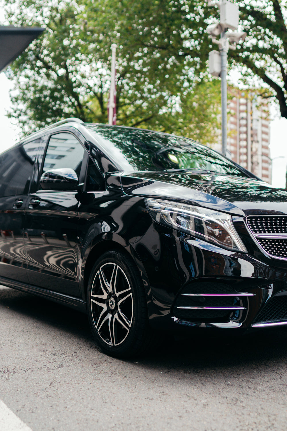 Mercedes V-Class chauffeur