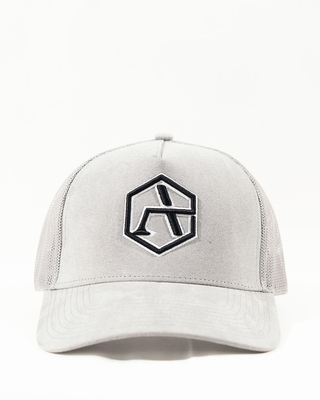 TRUCKER HAT SUEDE GREY