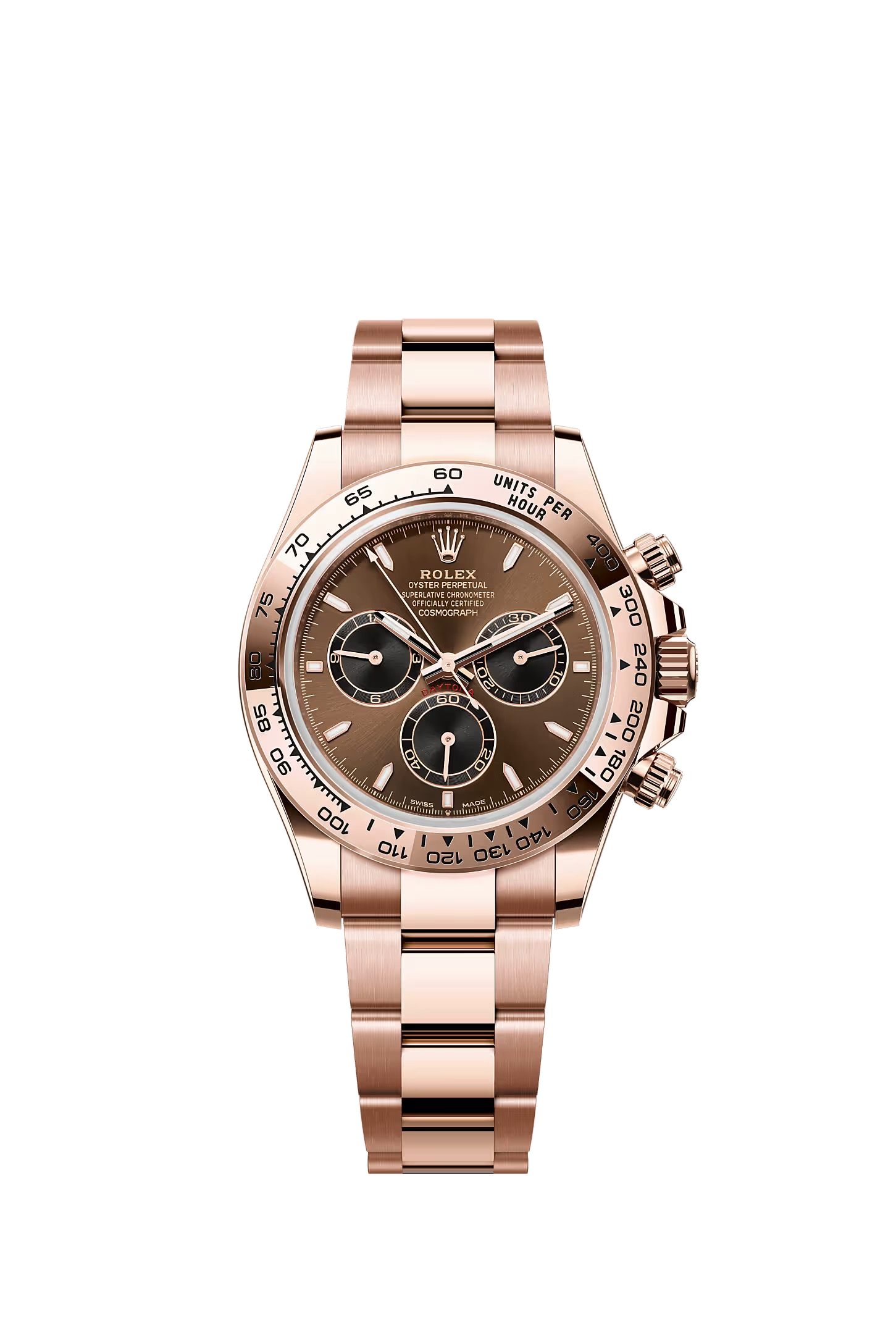 Rolex Cosmograph Daytona Everose chocolate dial 126505