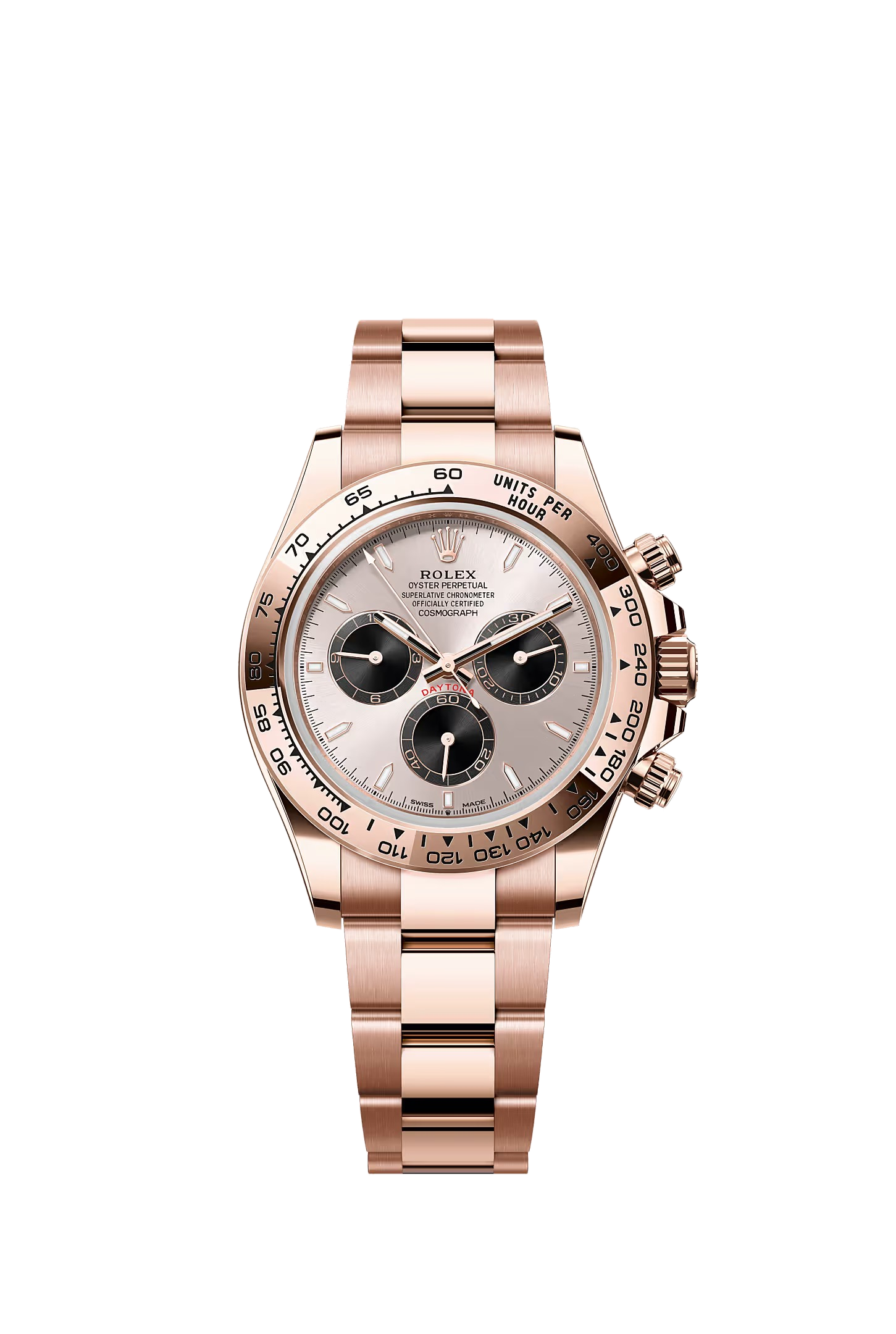 Rolex Cosmograph Daytona Everose sundust dial 126505