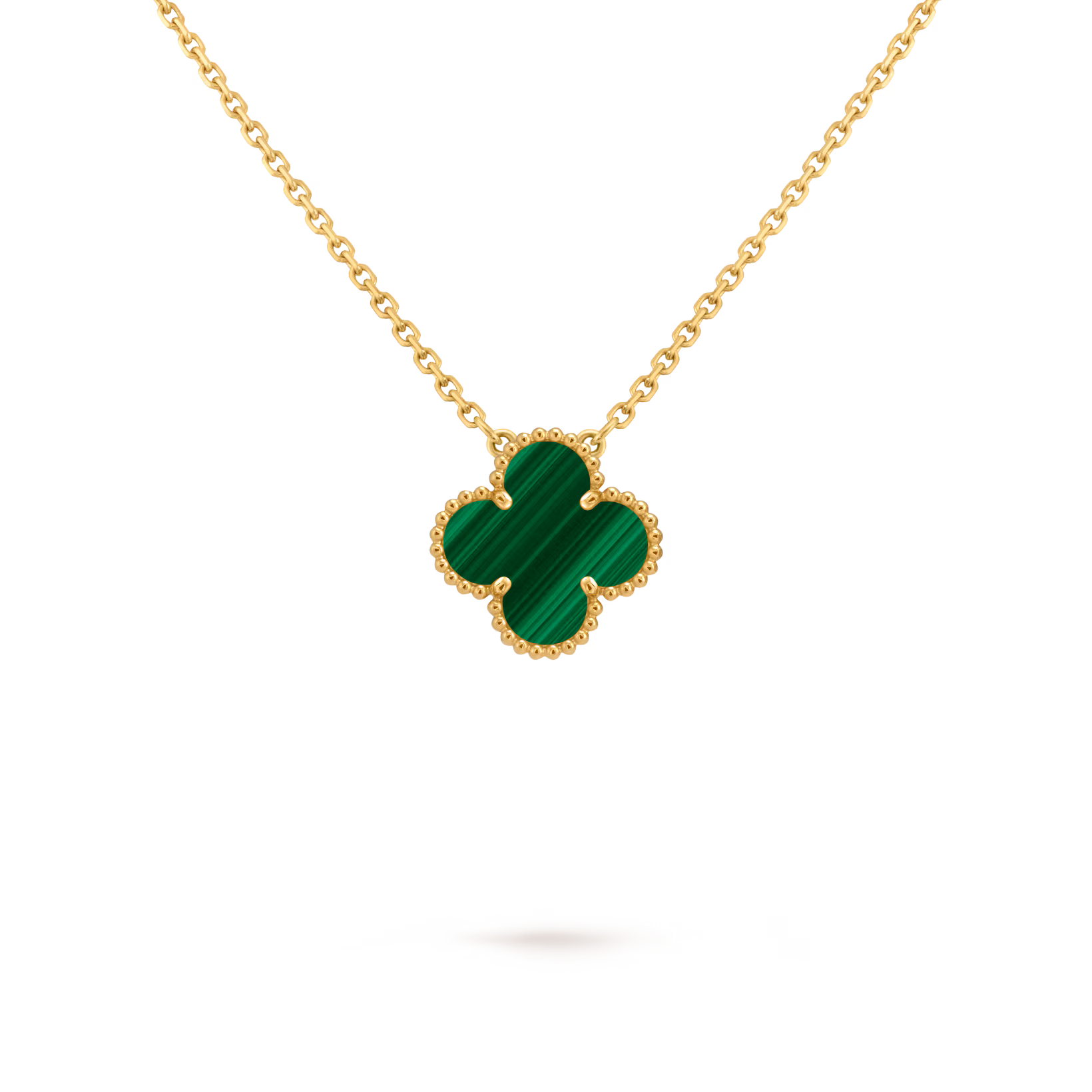 Single Motif Necklace Yellow Gold