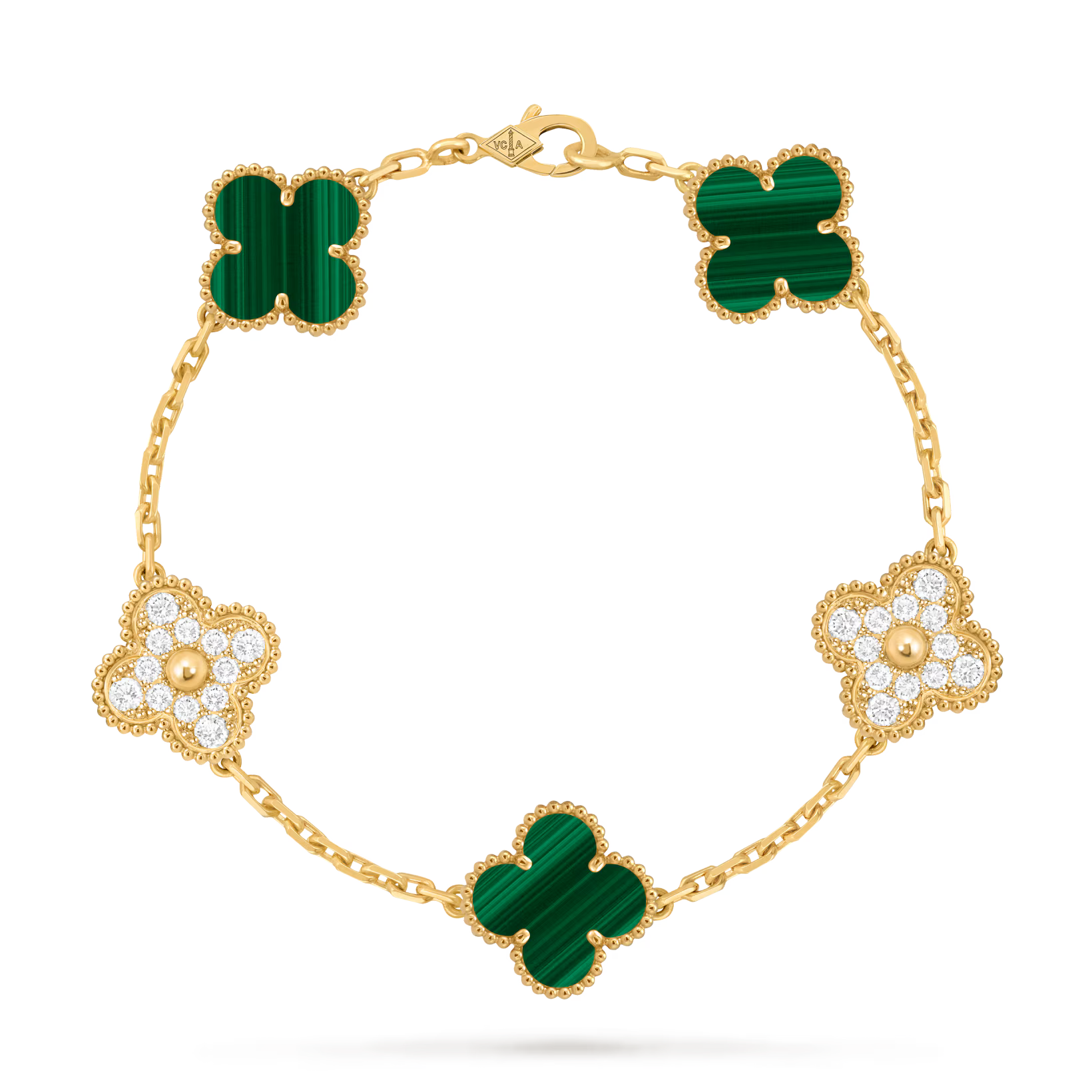 5 Motif Bracelet, 2 Diamond