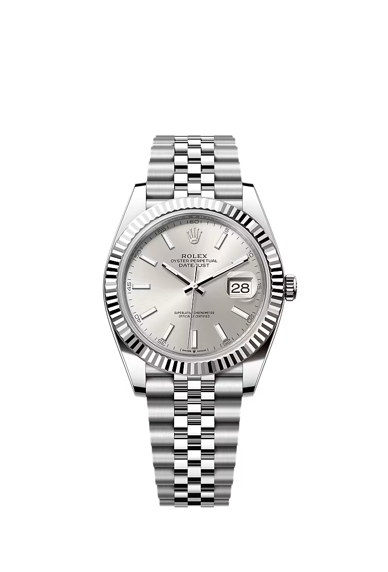 ROLEX DATE-JUST SILVER DIAL