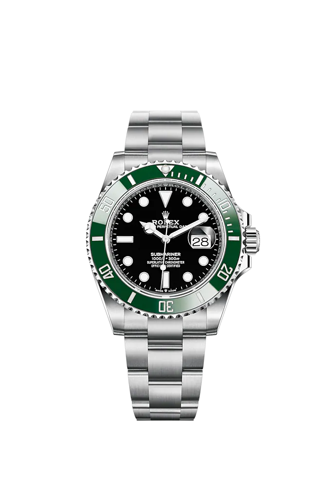 ROLEX SUBMARINER DATE 'KERMIT' 16610LV